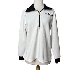 A. Putnam Long Sleeve 1/4 Zip Polo Size Large